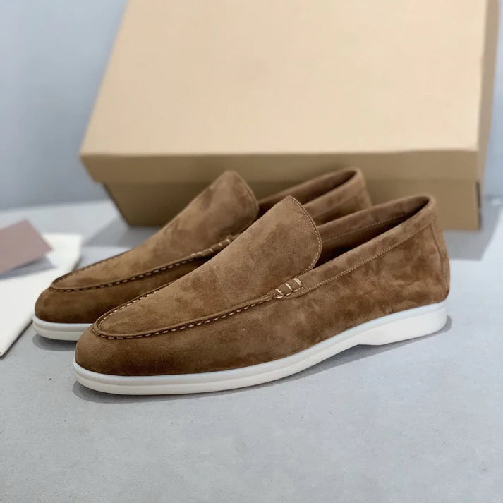 Mocassini chic in pelle scamosciata™