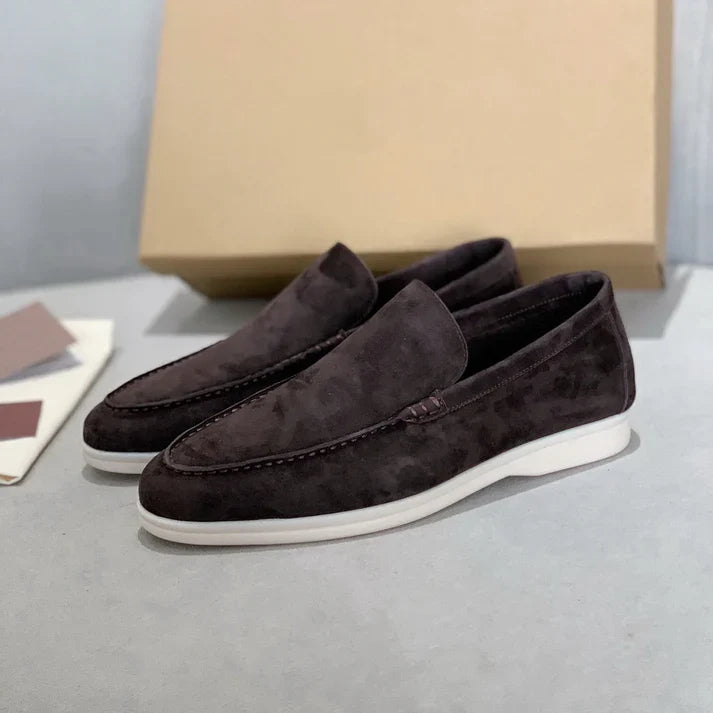 Mocassini chic in pelle scamosciata™